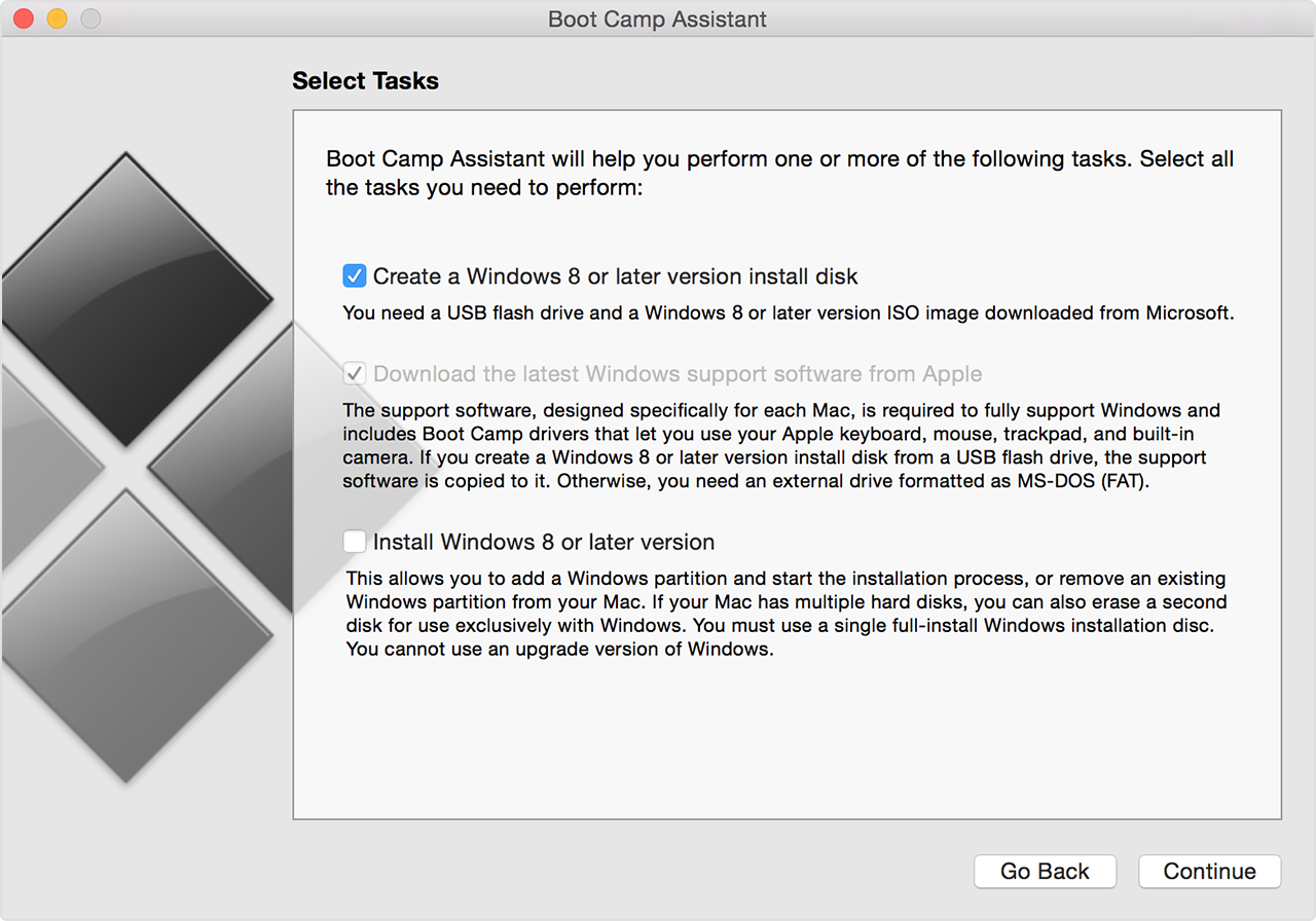 What is boot camp in mac os